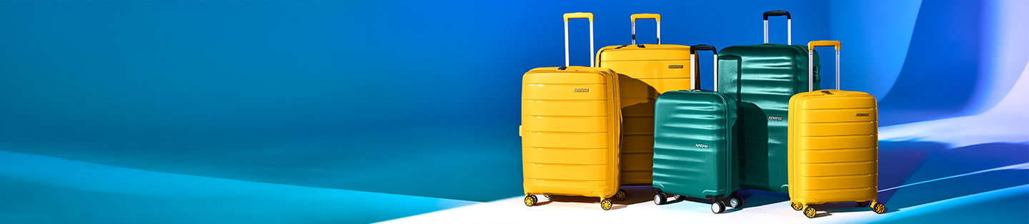 Explore all our luggage collections only on American Tourister dot com.