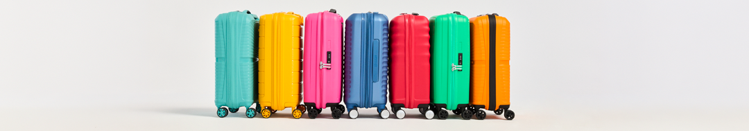 Explore our colorful luggage on American Tourister. 