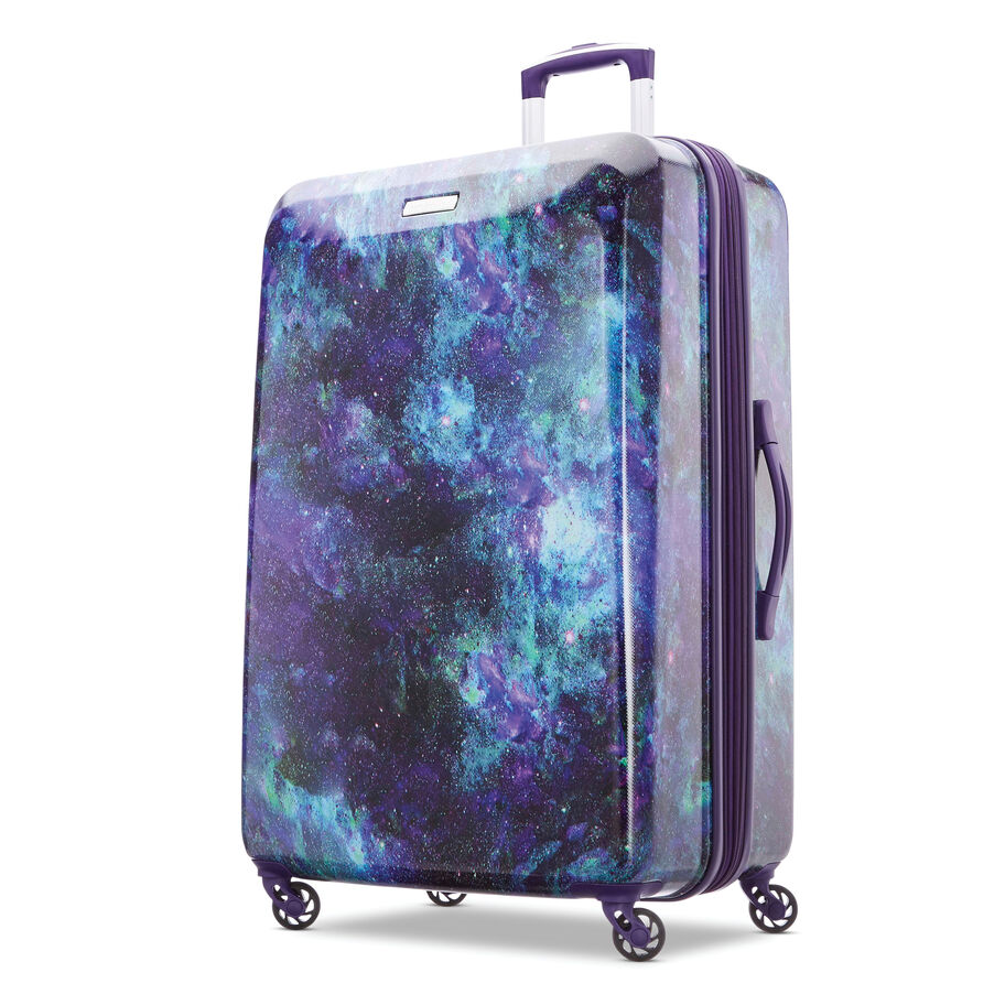 30" Hard Shell Luggage X Suitcase Extra Large Lightweight Blue 4  Spinner Wheels