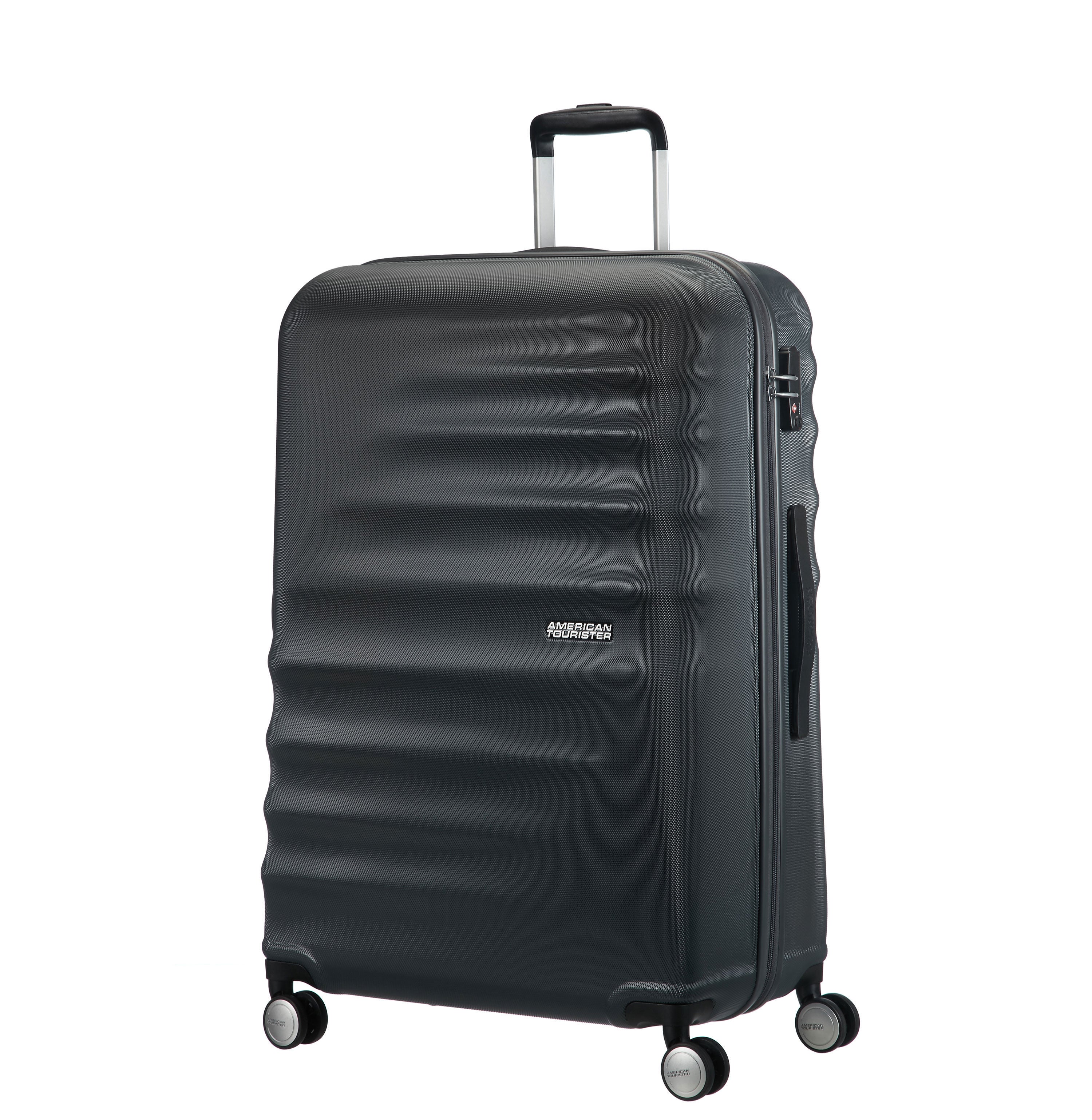 American Tourister Wavebreaker 28 Hardside Checked Spinner Luggage Nightshade