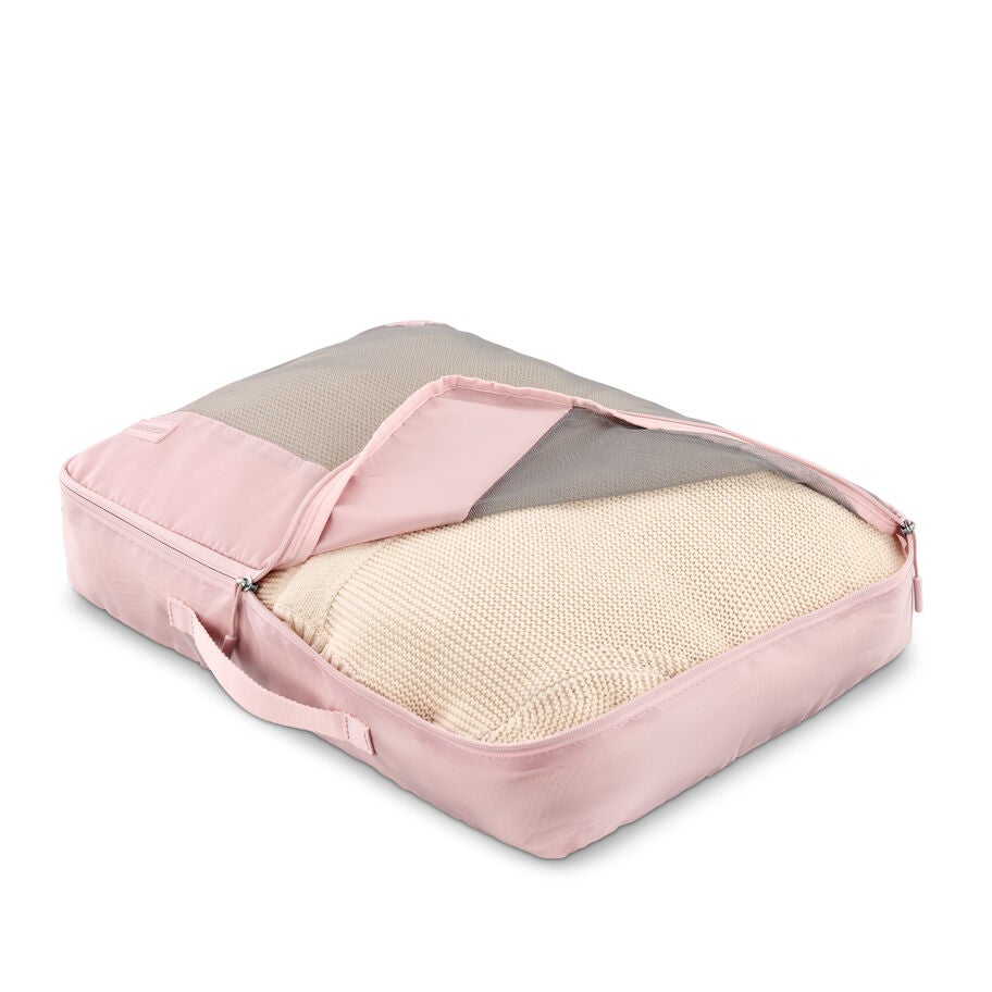 Stratum 3.0 3 Piece Packing Cubes in the color Pink Blush. image number 4