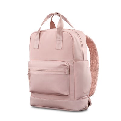 Stratum 3.0 Bale Handle Backpack in the color Pink Blush.
