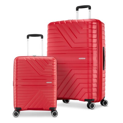 FlyTwist 2 Piece Set (CO/L) in the color True Red.