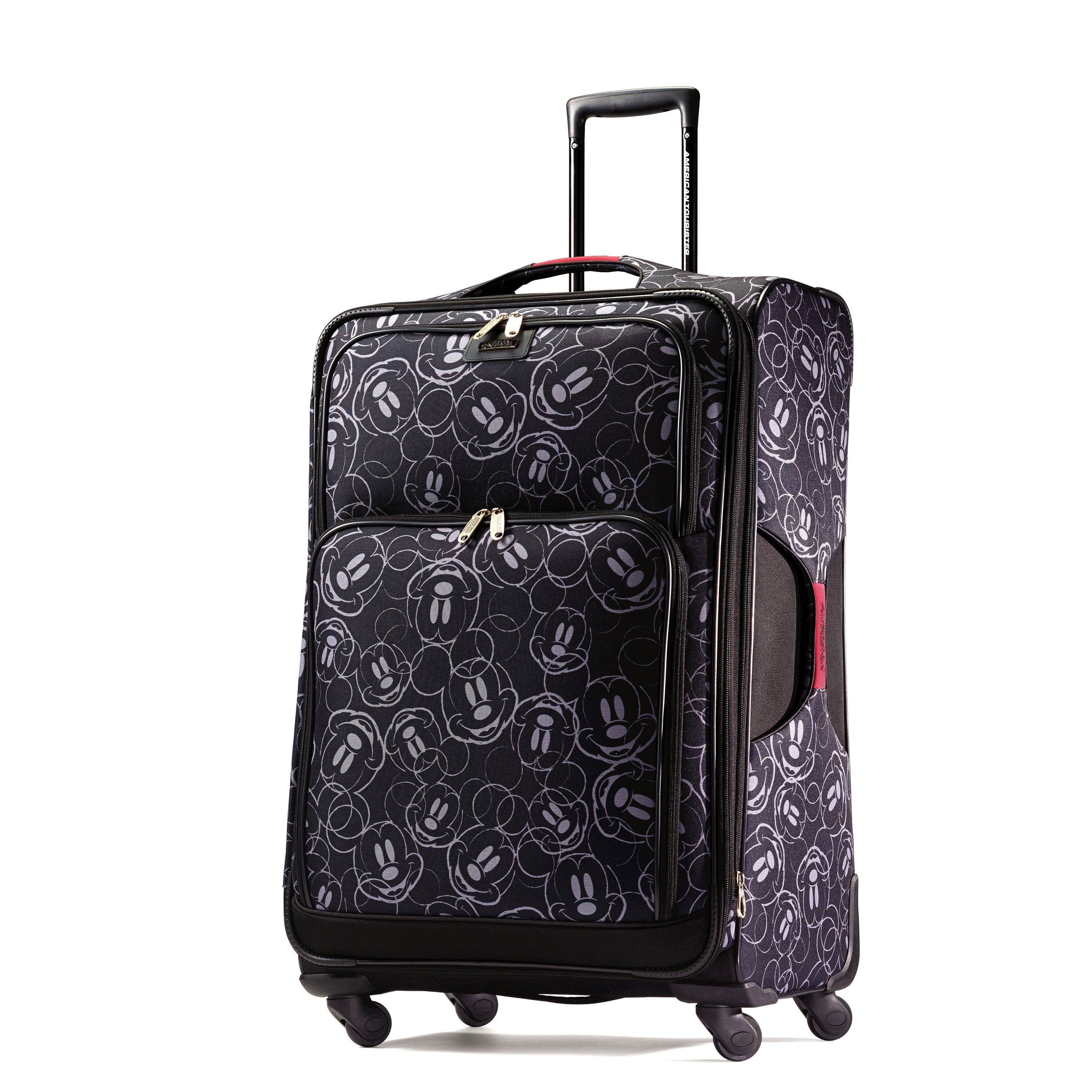 Mickey mouse 2 piece luggage set deals