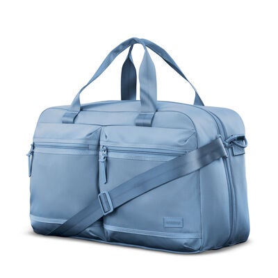 Stratum 3.0 Convertible Weekender in the color Elemental Blue.