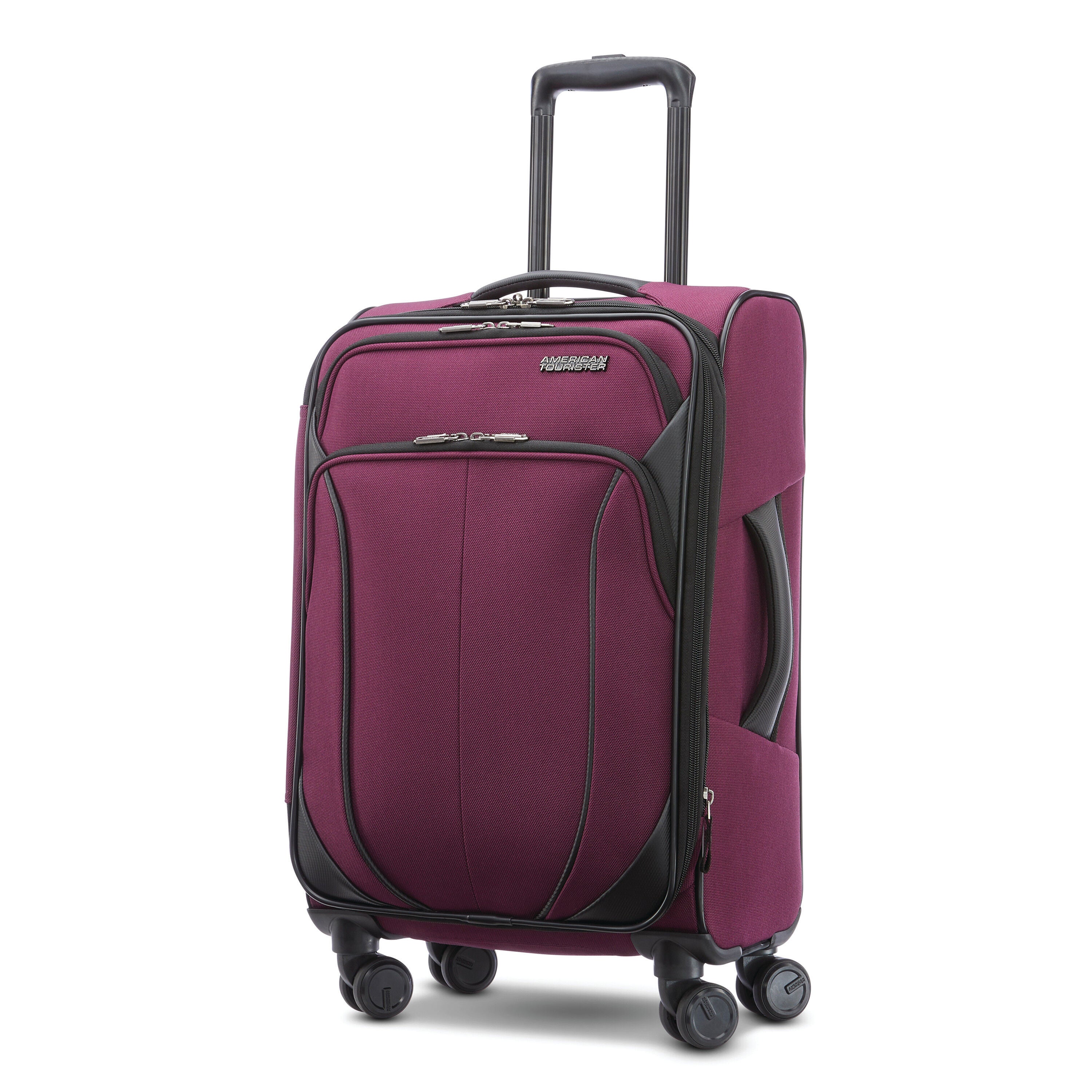 American Tourister 4 Kix 2.0 Carry On Spinner Purple Orchid