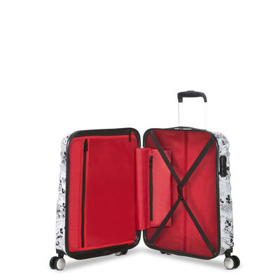 Wavebreaker Disney Carry-On Spinner in the color Minnie Comics White.