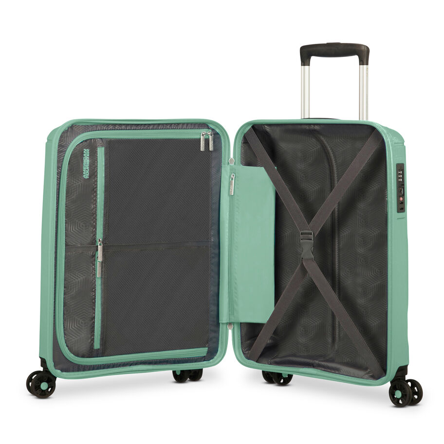 Sunside Carry-On Spinner in the color Mineral Green. image number 1