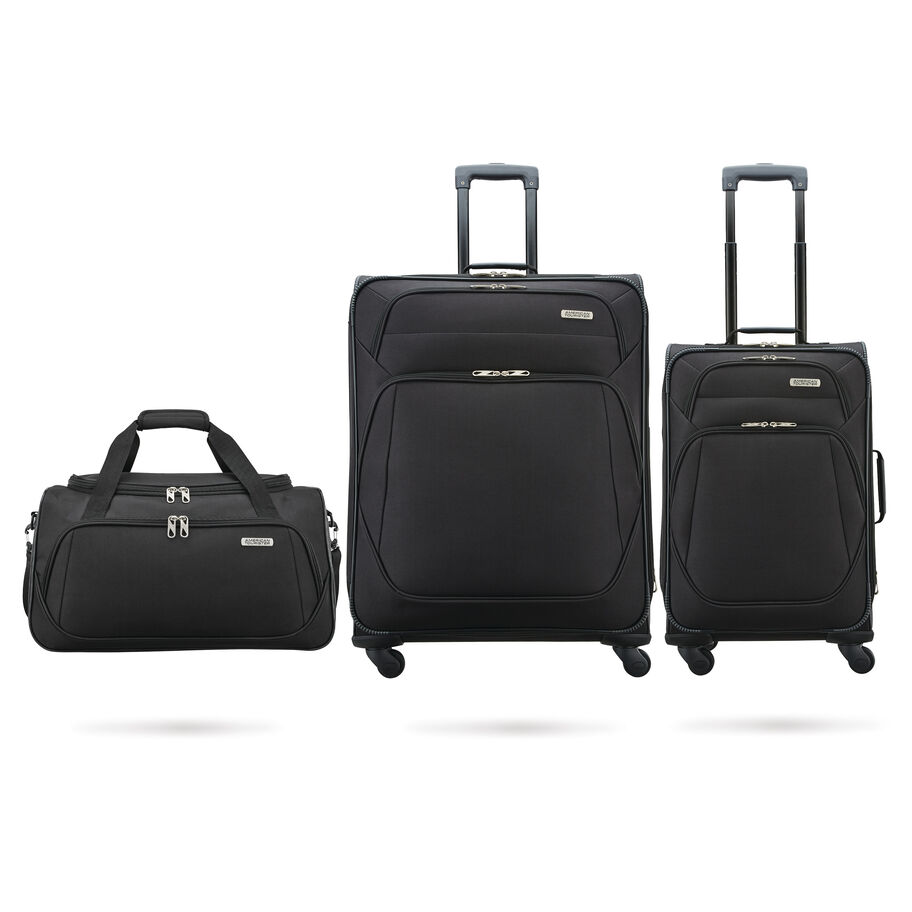 American Tourister Stack-It 3 Piece Set - Black - from American Tourister