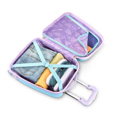 Disney Characters Kids Hardside Carry-On in the color Princess.