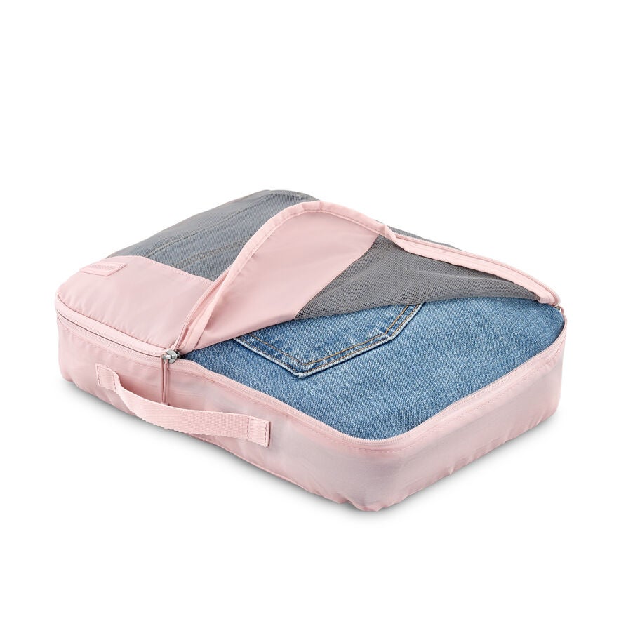 Stratum 3.0 3 Piece Packing Cubes in the color Pink Blush. image number 6