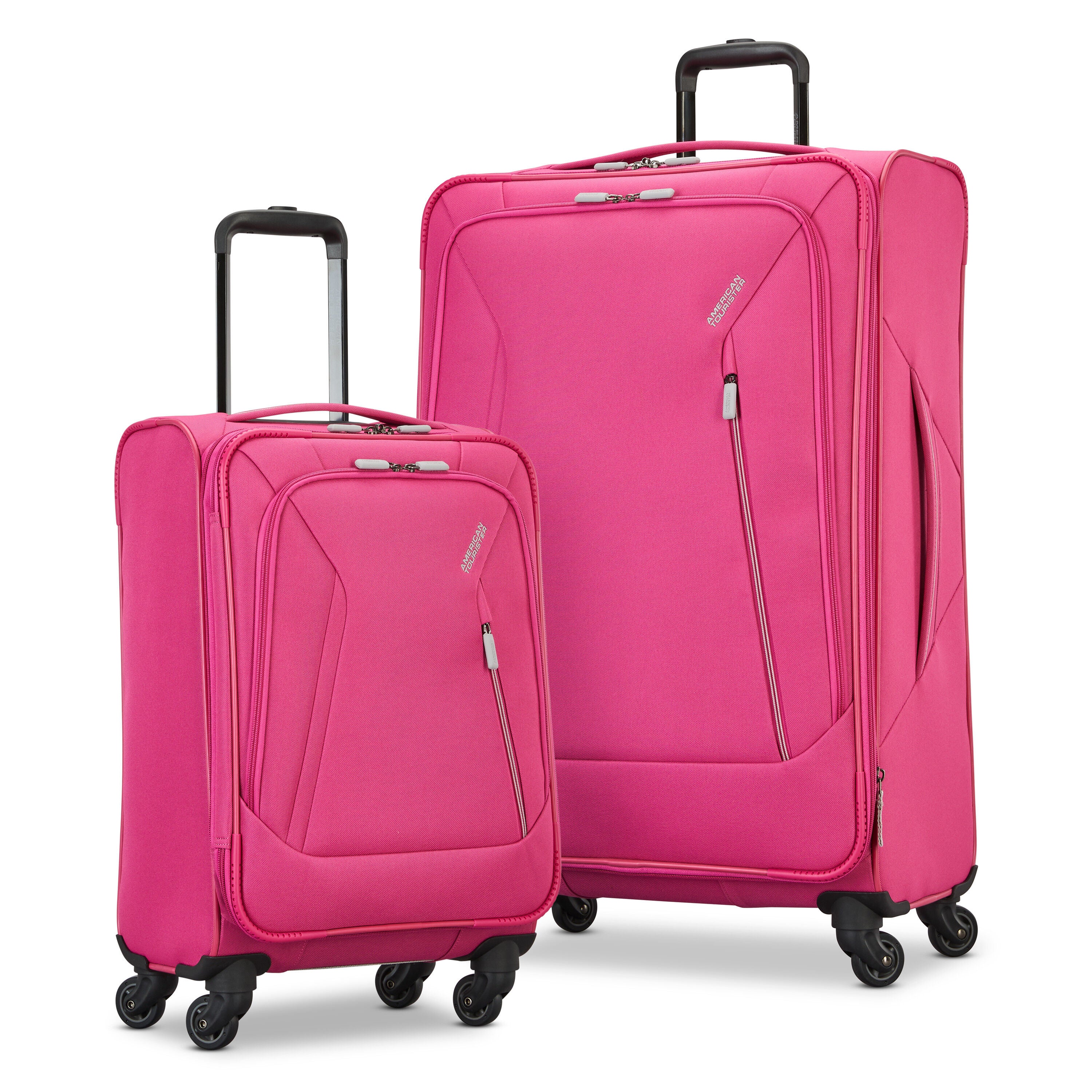 American tourister 2 wheel luggage hot sale