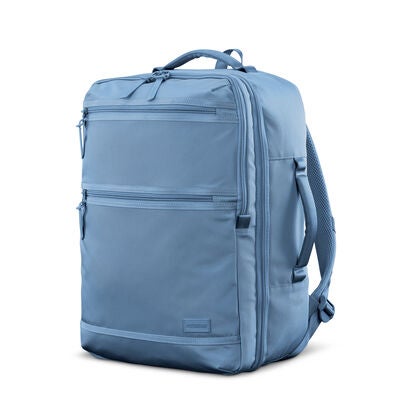 Stratum 3.0 Travel Backpack in the color Elemental Blue.