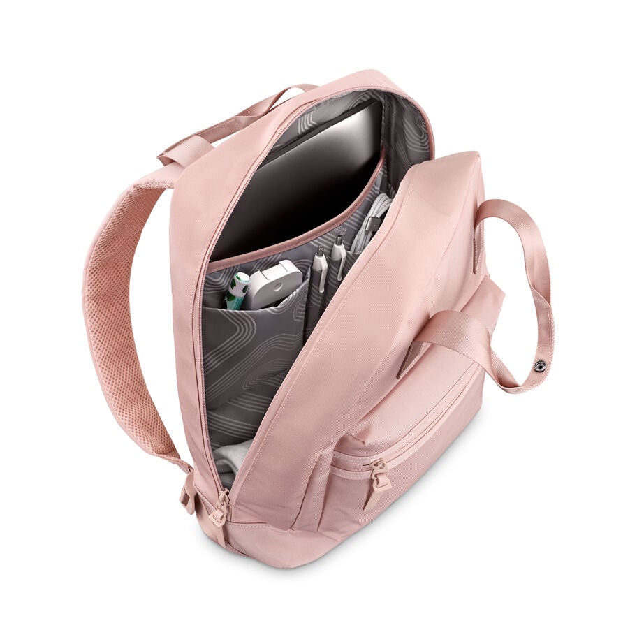 Stratum 3.0 Bale Handle Backpack in the color Pink Blush. image number 2