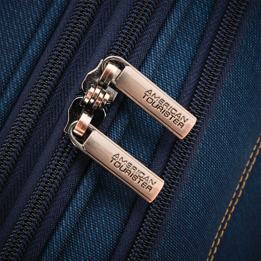 Belle Voyage Softside Carry-On in the color Blue Denim. image number 3