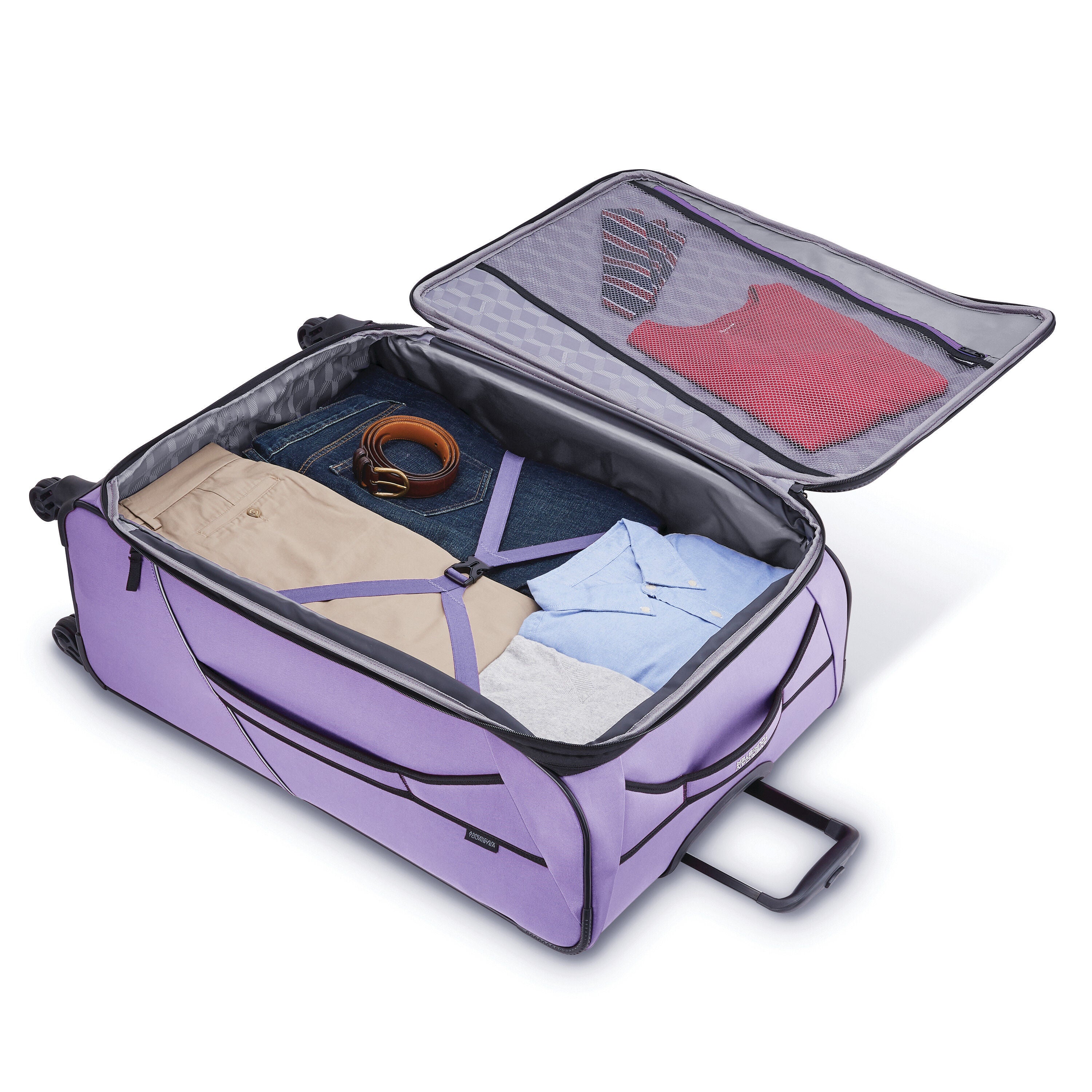 Superset Carry On Spinner Softside Luggage American Tourister