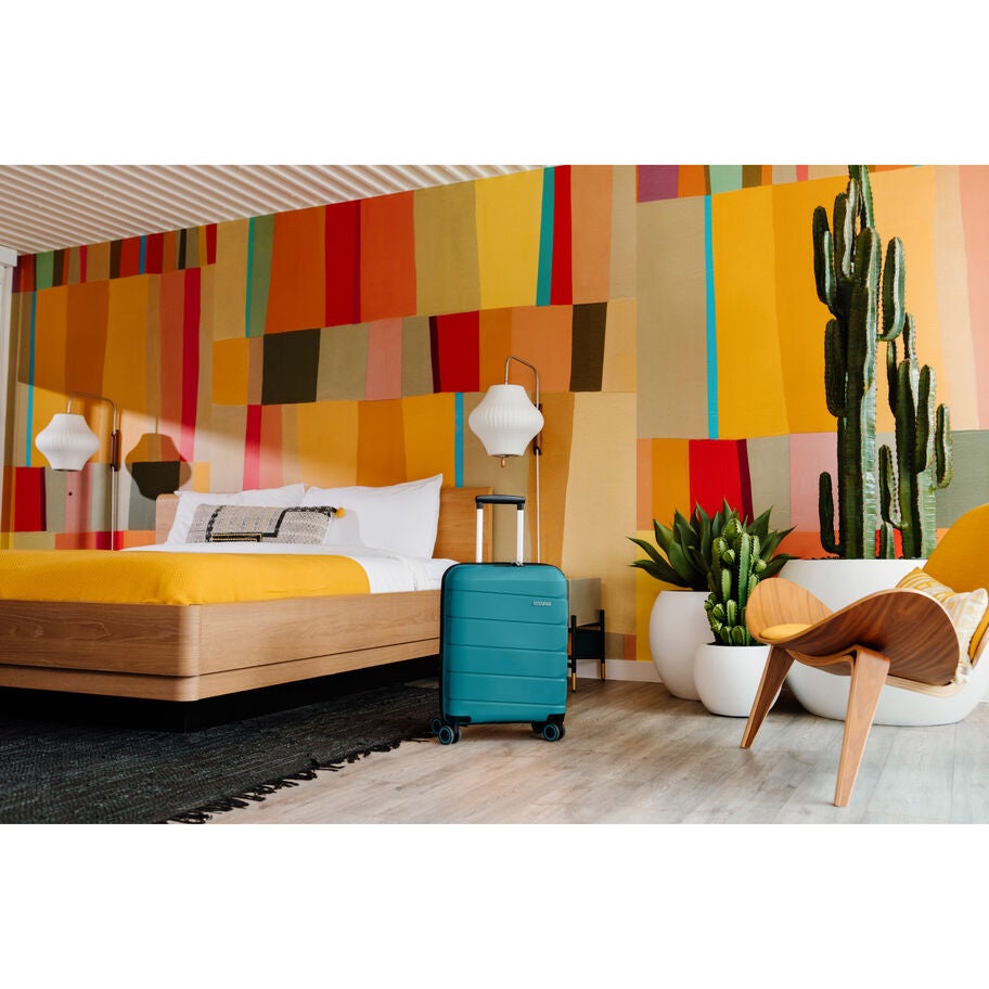 Air Move Carry-On in the color Teal. image number 5