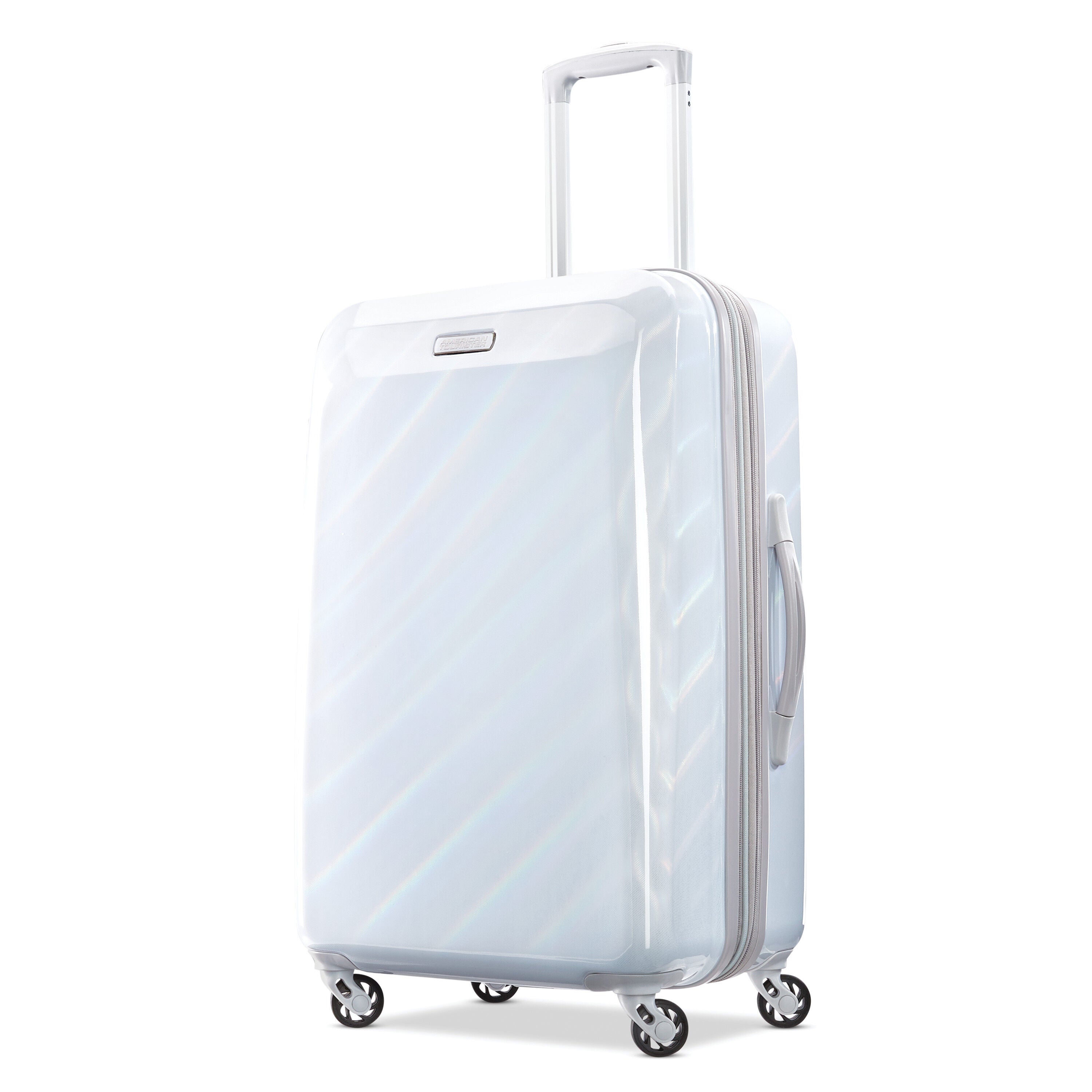 Moonlight Medium Checked Spinner Hardside Luggage American Tourister