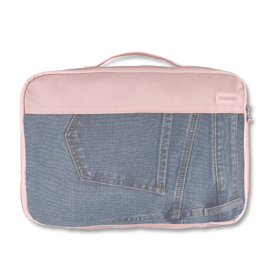 Stratum 3.0 3 Piece Packing Cubes in the color Pink Blush. image number 5