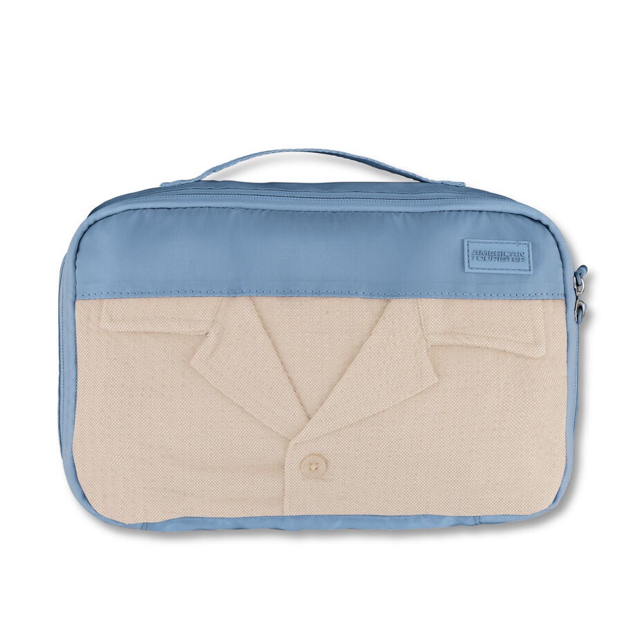 Stratum 3.0 3 Piece Packing Cubes in the color Elemental Blue. image number 7