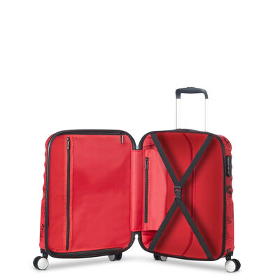 Wavebreaker Disney Carry-On Spinner in the color Mickey Comics Red.