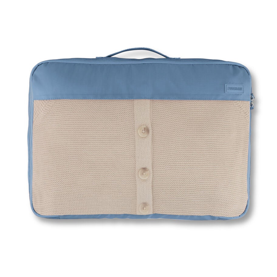 Stratum 3.0 3 Piece Packing Cubes in the color Elemental Blue. image number 3