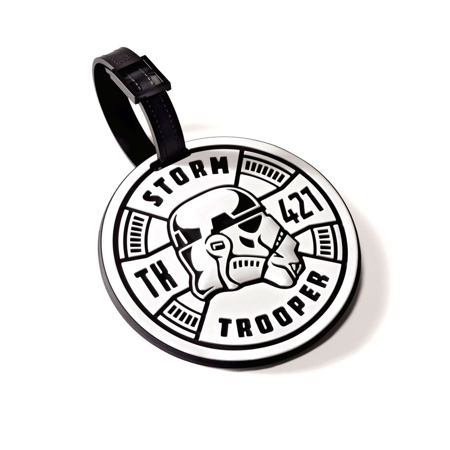 Star Wars Luggage Tag in the color Storm Trooper. image number 0
