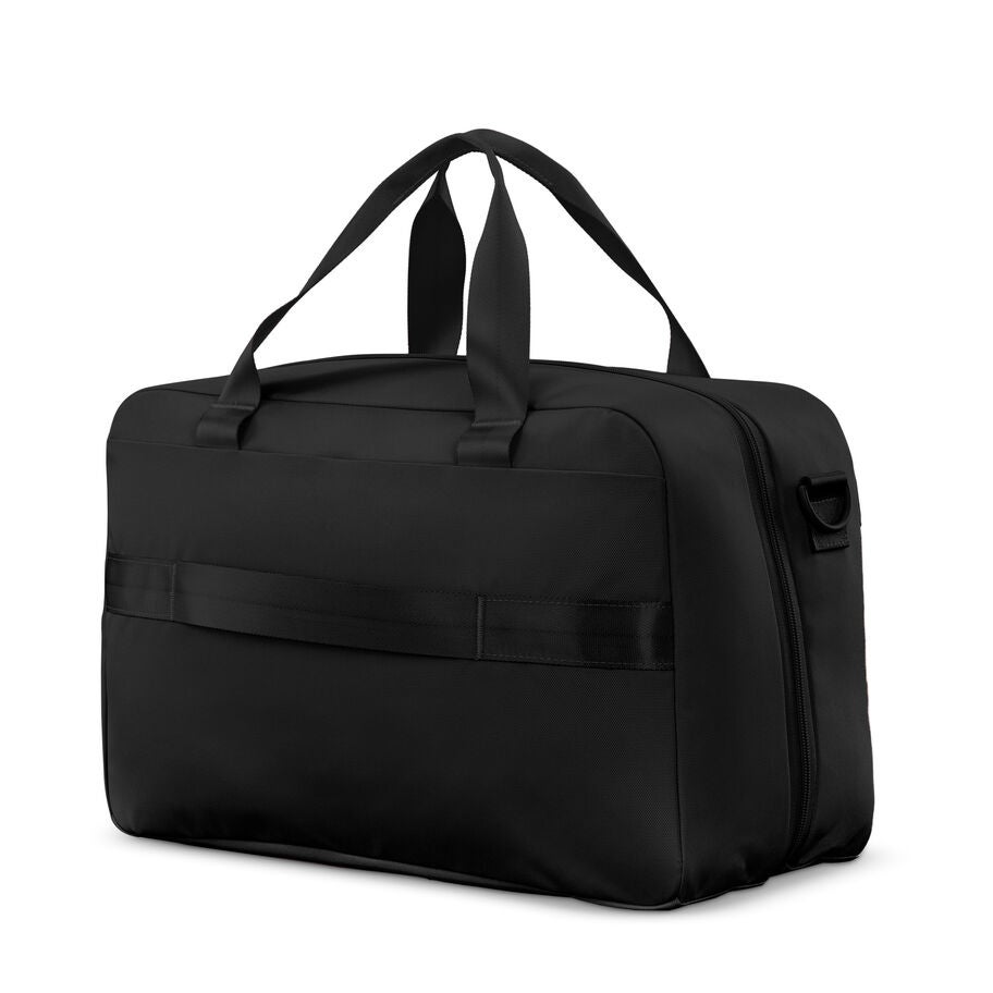 Stratum 3.0 Convertible Weekender in the color Black. image number 6