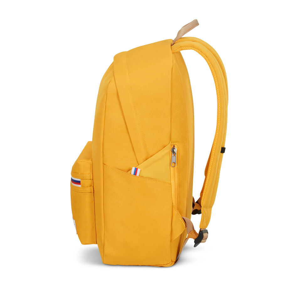 UpBeat Backpack in the color Yellow. image number 3