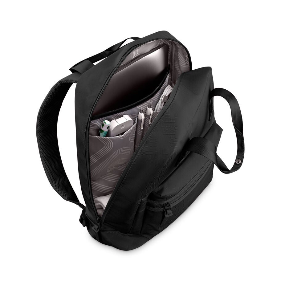 Stratum 3.0 Bale Handle Backpack in the color Black. image number 2
