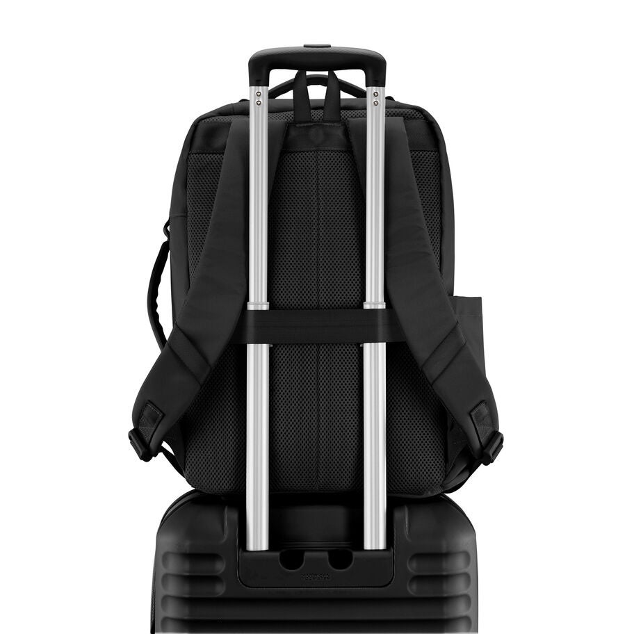 Stratum 3.0 Travel Backpack in the color Black. image number 6