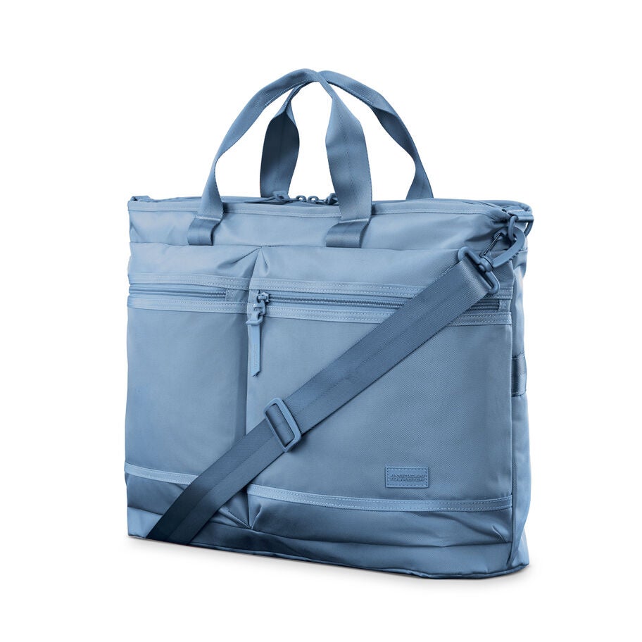 Stratum 3.0 Convertible Travel Tote in the color Elemental Blue. image number 0