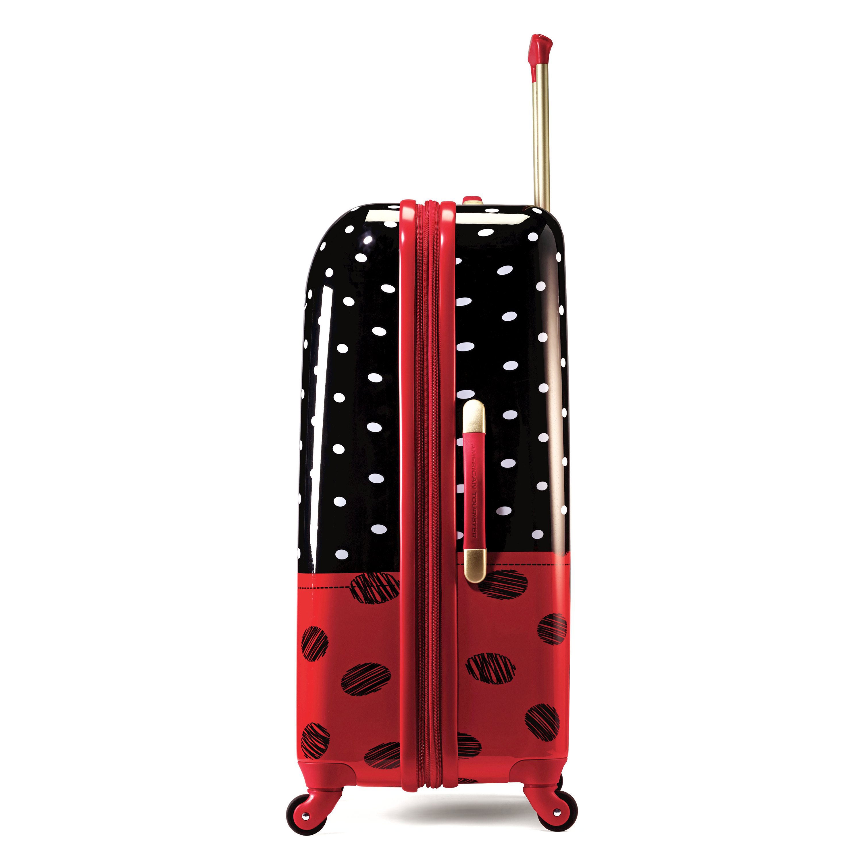 Minnie mouse bow luggage on sale