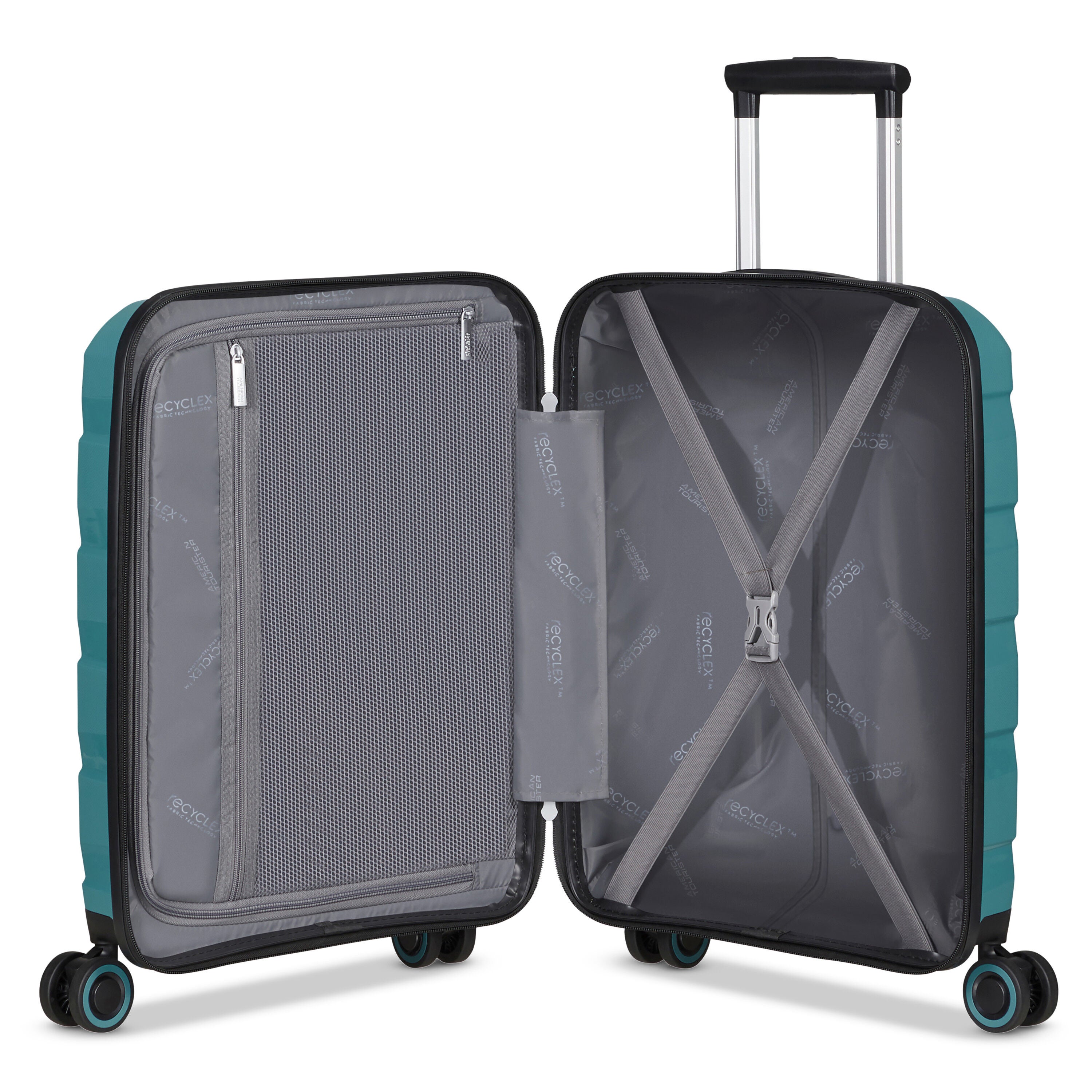 Air Move UpBeat Backpack 4 Piece Spinner Set Hardside Luggage American Tourister