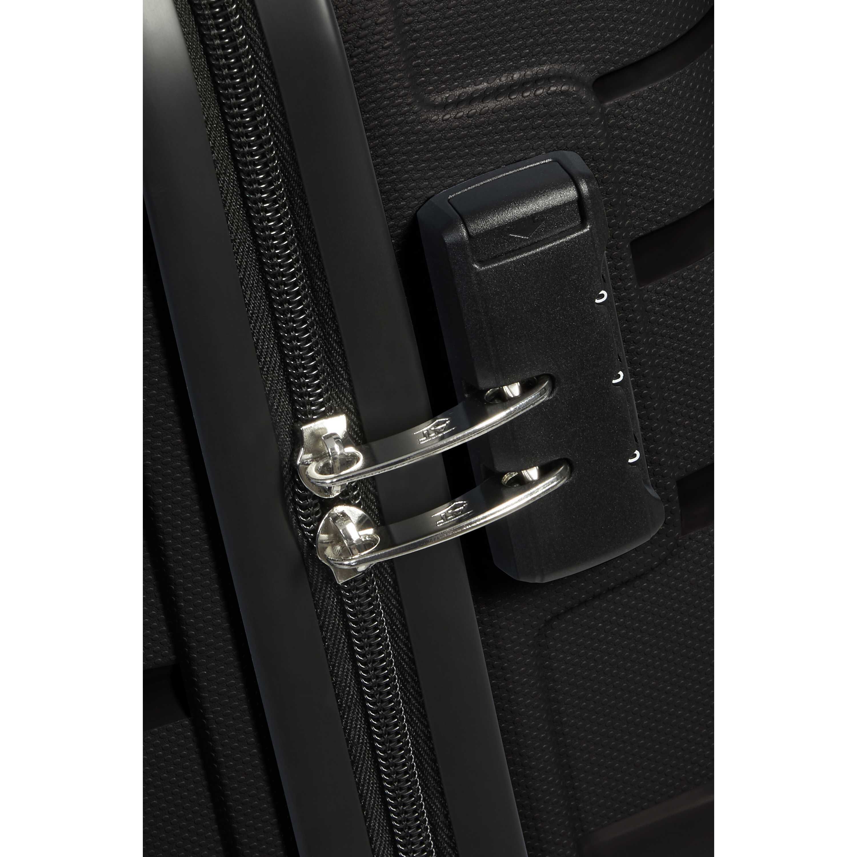 ポリパソ Blue Spyder Matrix 25 Inch Expandable Hardside Upright Suitcase