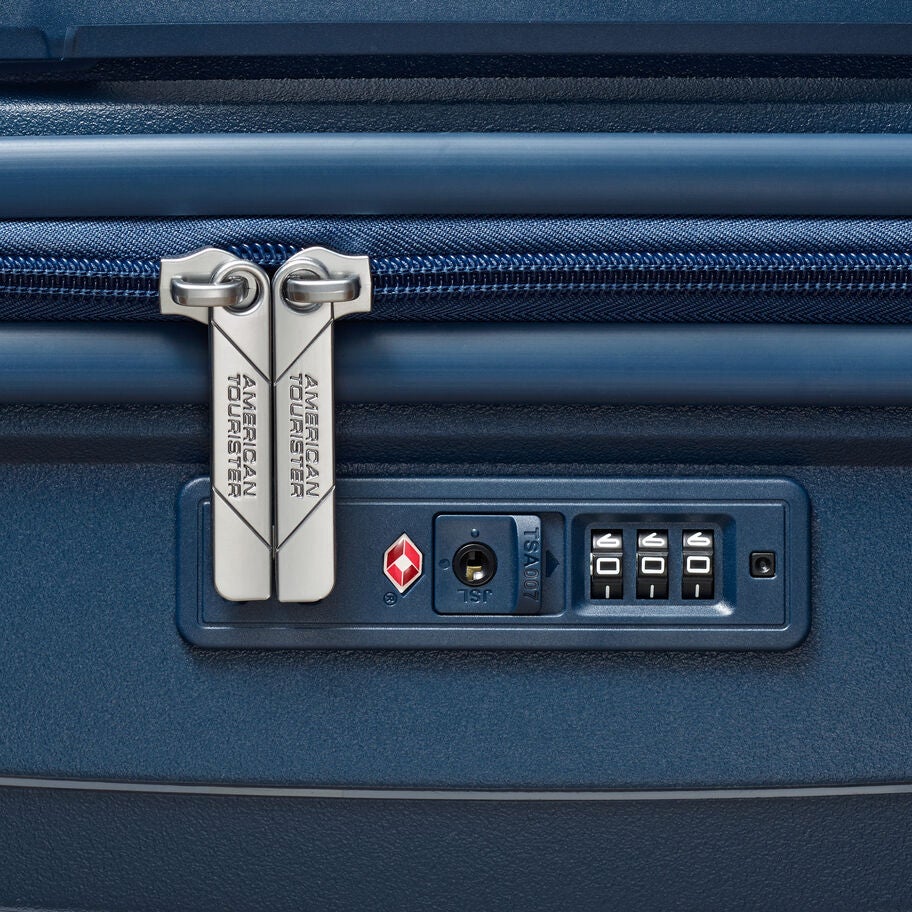 Summer Pop Carry-On in the color Navy Blue. image number 3
