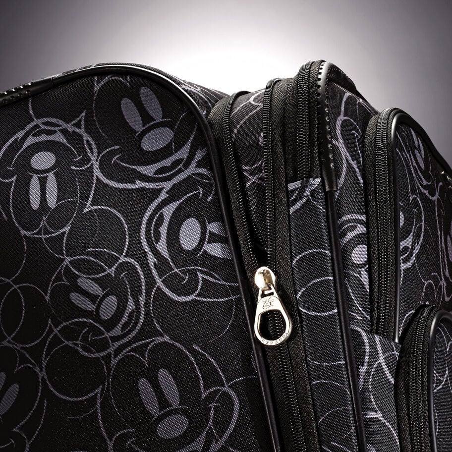 Disney Mickey Mouse Pants Softside Large in the color Mickey Mouse Multi Face. image number 4