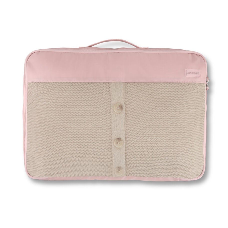 Stratum 3.0 3 Piece Packing Cubes in the color Pink Blush. image number 3
