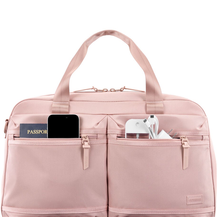 Stratum 3.0 Convertible Weekender in the color Pink Blush. image number 3