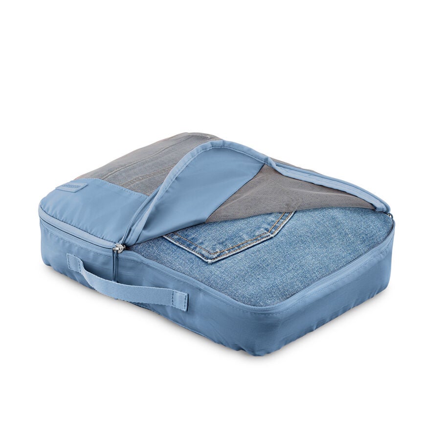Stratum 3.0 3 Piece Packing Cubes in the color Elemental Blue. image number 6