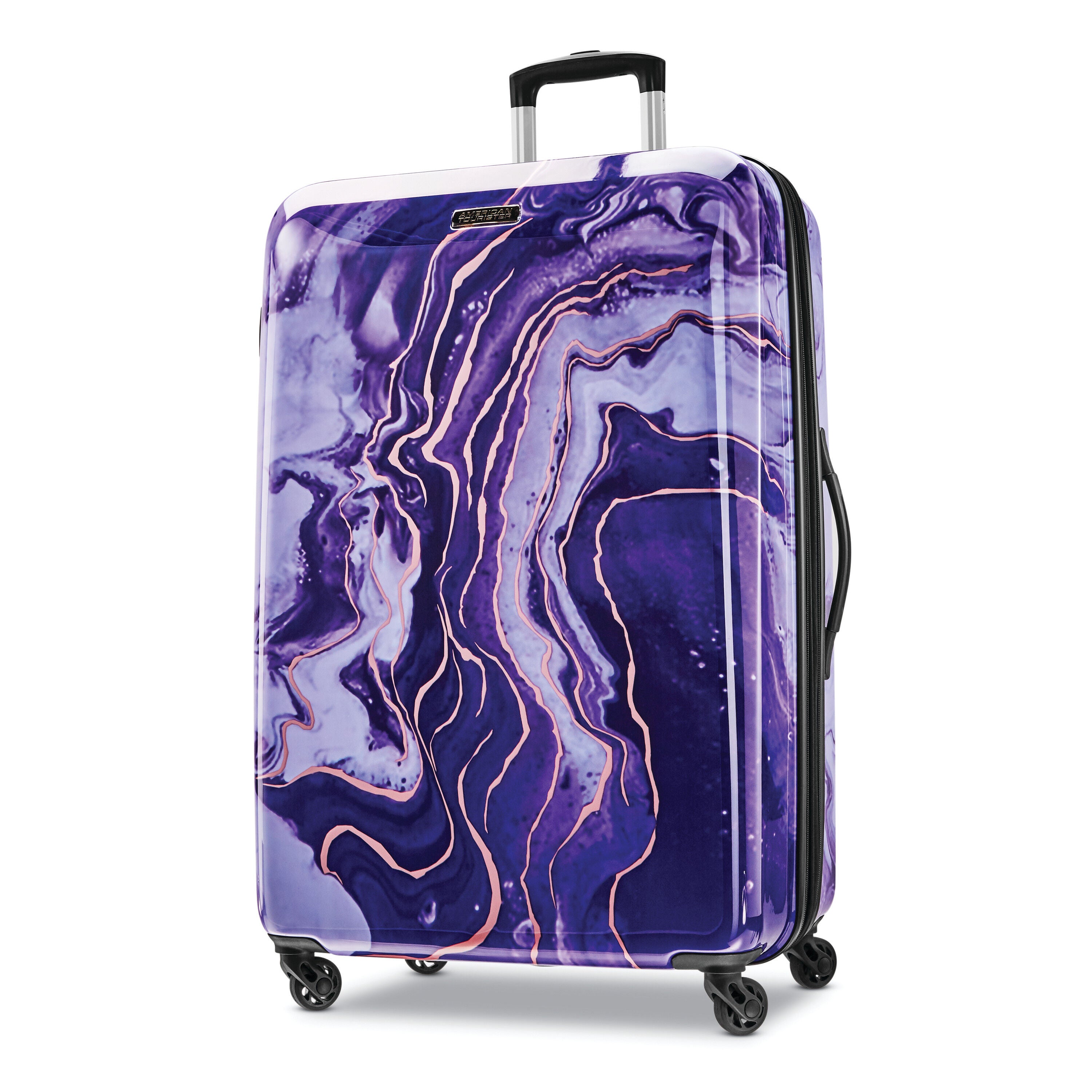 Moonlight Large Checked Spinner | Hardside Luggage | American