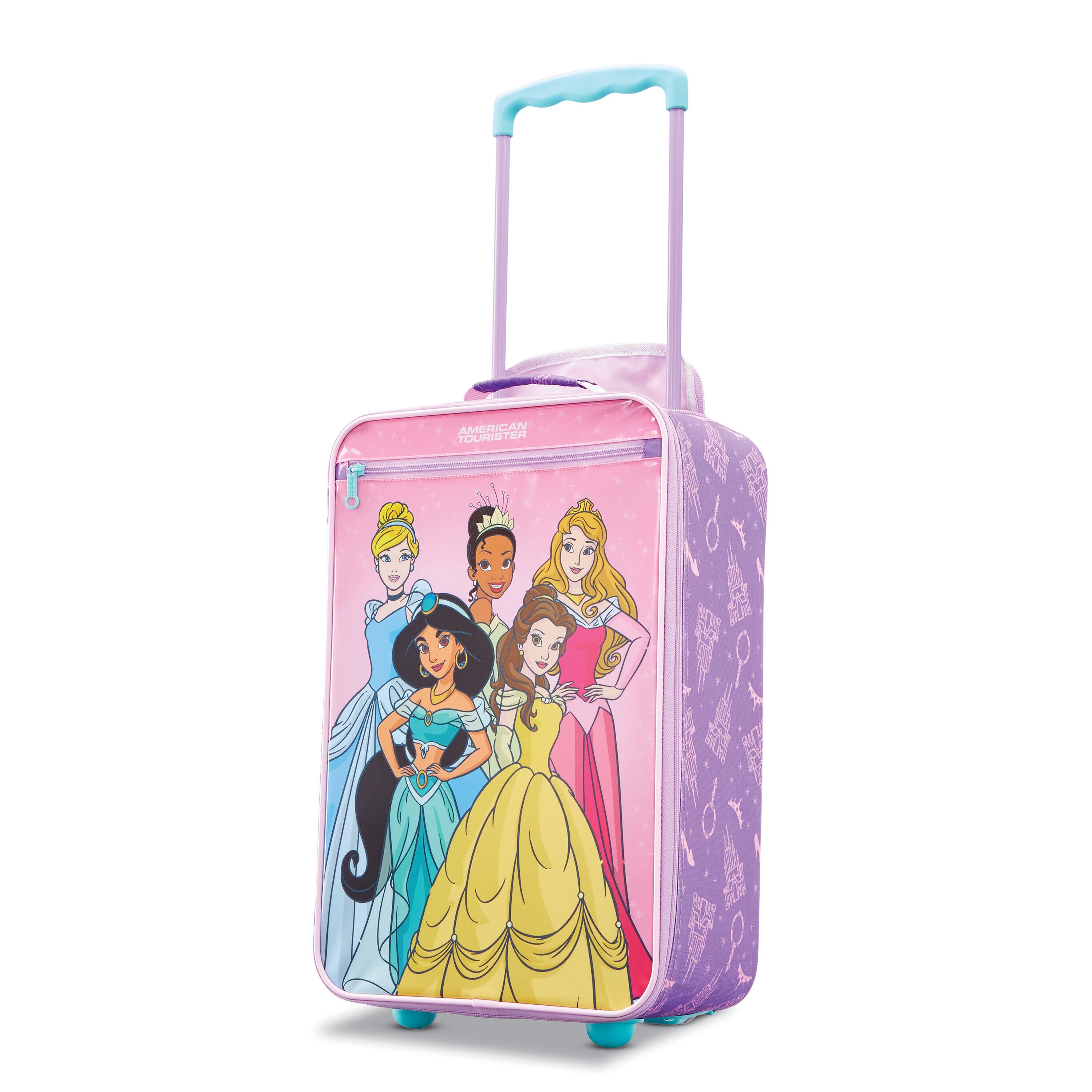 Disney Characters Kids Upright Carry-On Softside Luggage
