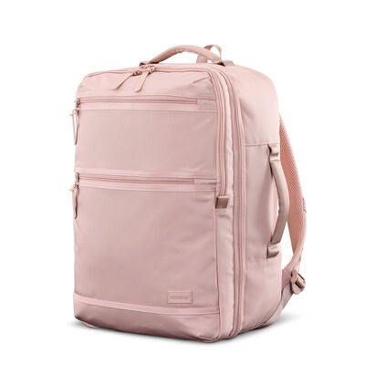Stratum 3.0 Travel Backpack in the color Pink Blush.