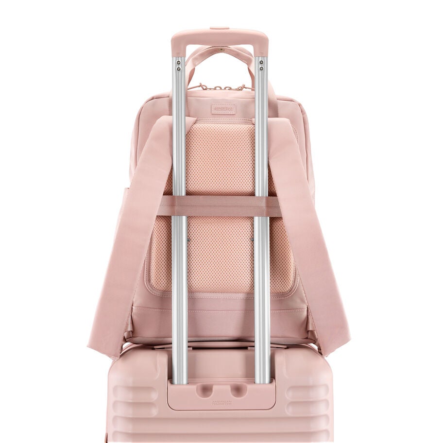Stratum 3.0 Bale Handle Backpack in the color Pink Blush. image number 5