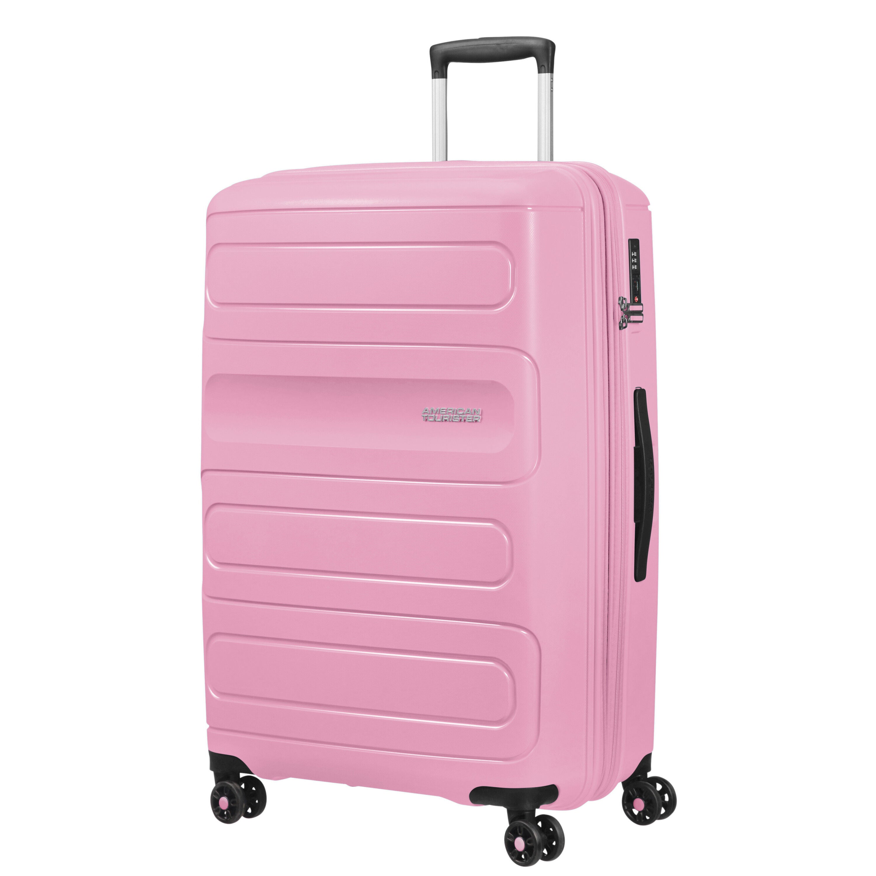 Sunside Large Checked Spinner Hardside Luggage American Tourister