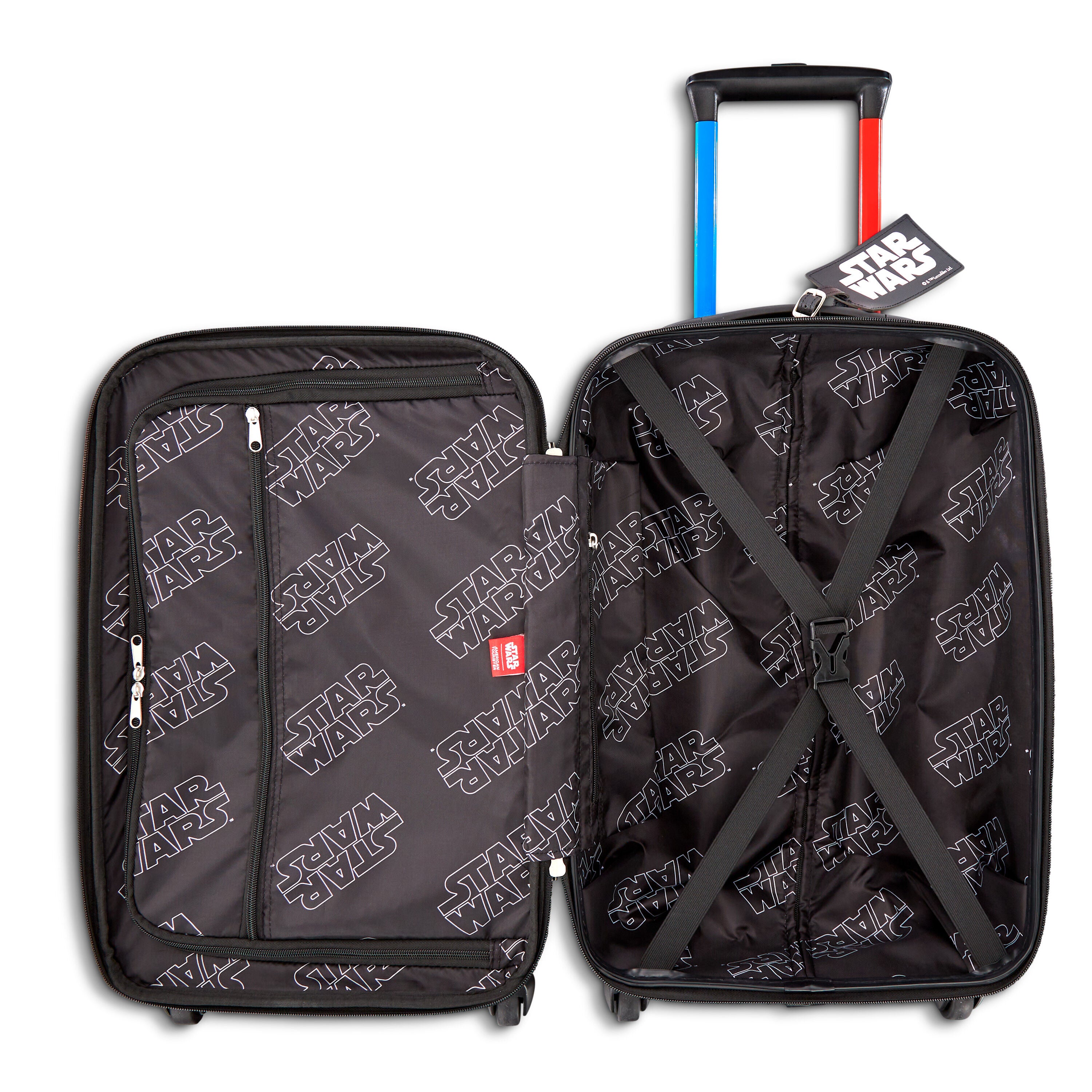 Star Wars Light vs. Dark Carry On Spinner Hardside Luggage American Tourister