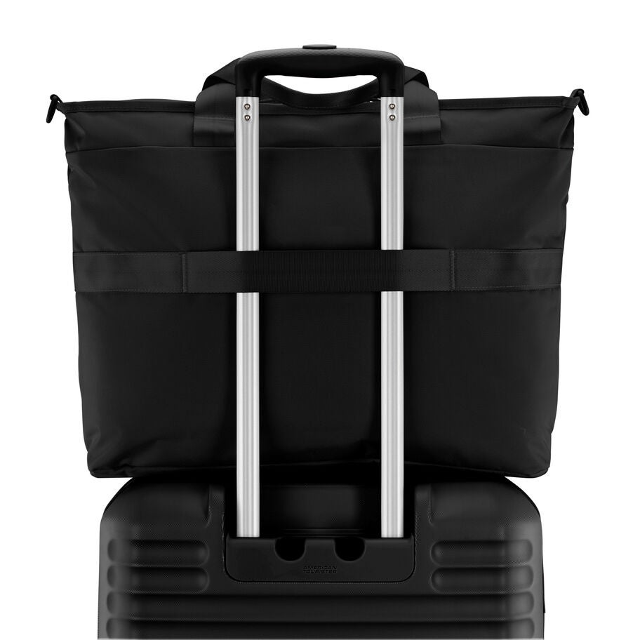 Stratum 3.0 Convertible Travel Tote in the color Black. image number 5