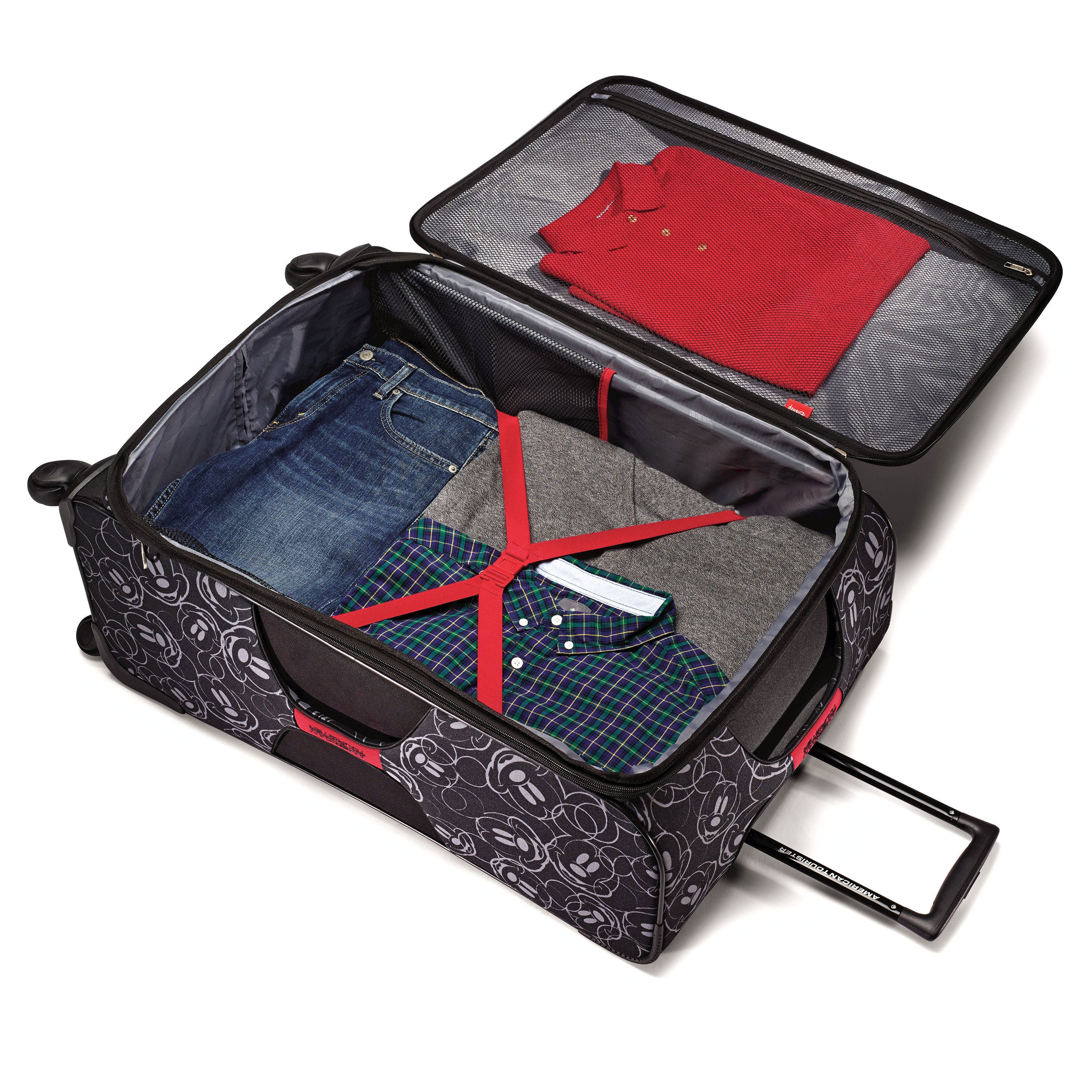 Disney Mickey Mouse 2 Piece Spinner Set | Softside Luggage