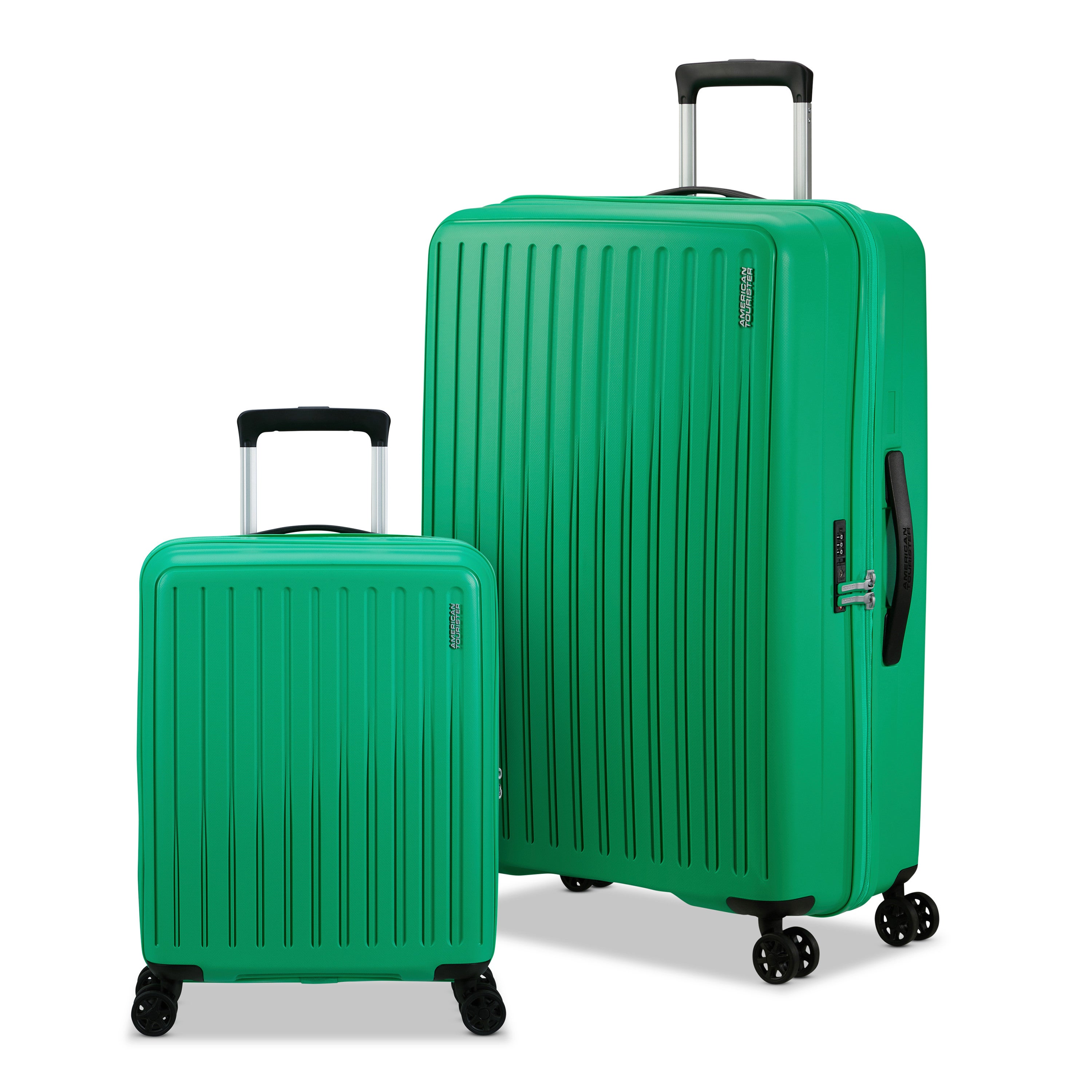 Rejoy 2 Piece Spinner Set (CO/L) in Green from American Tourister