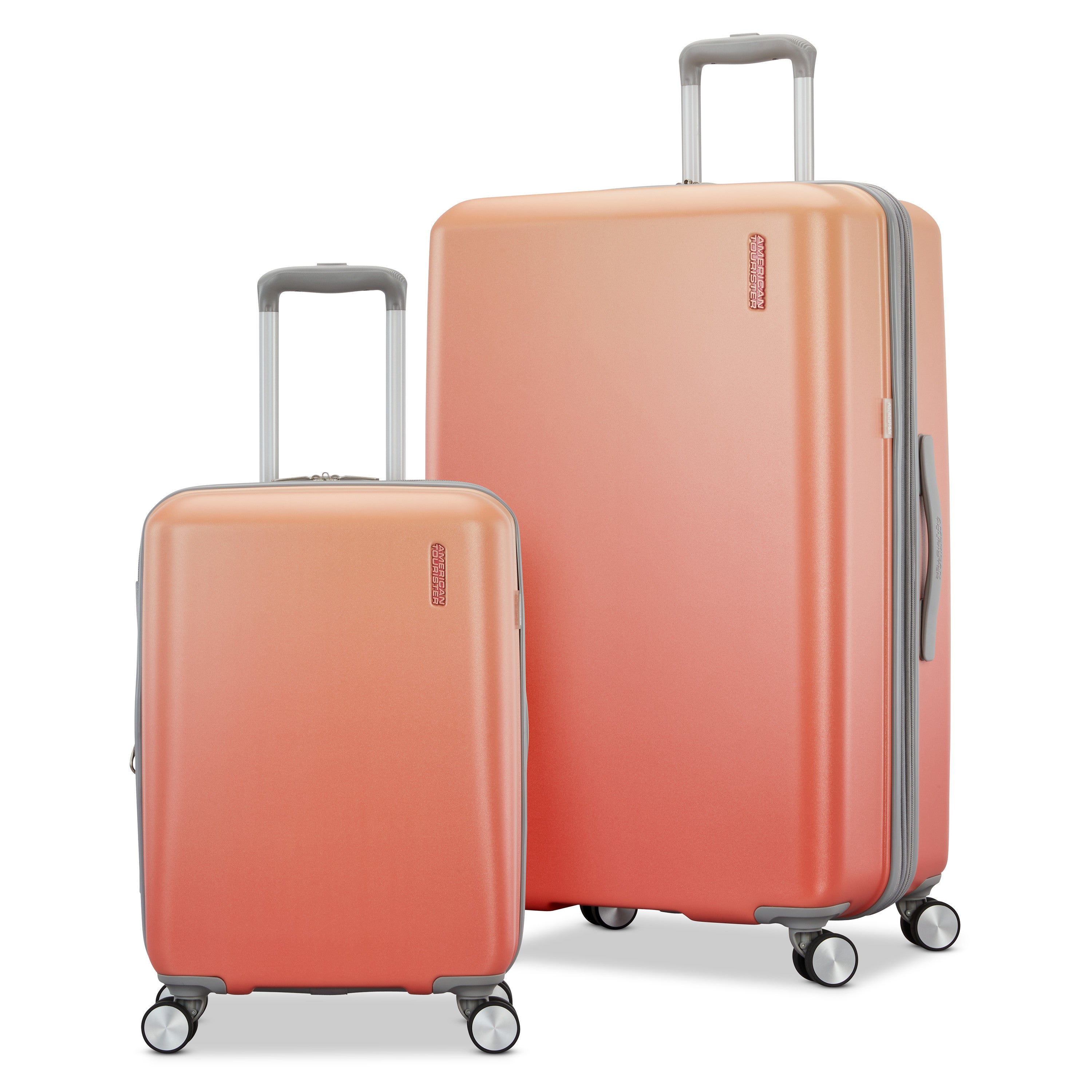 Moonlight II 2 Piece Spinner Set (CO/L) in Orange from American Tourister